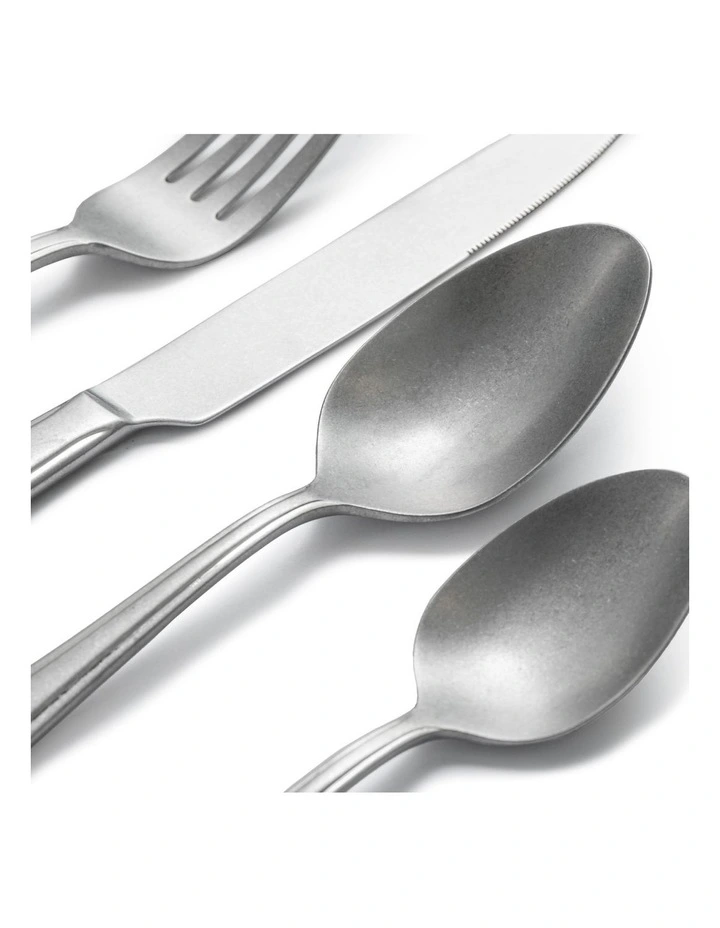 Big Love Classic Cutlery Set 16 Pieces in Silver image 2