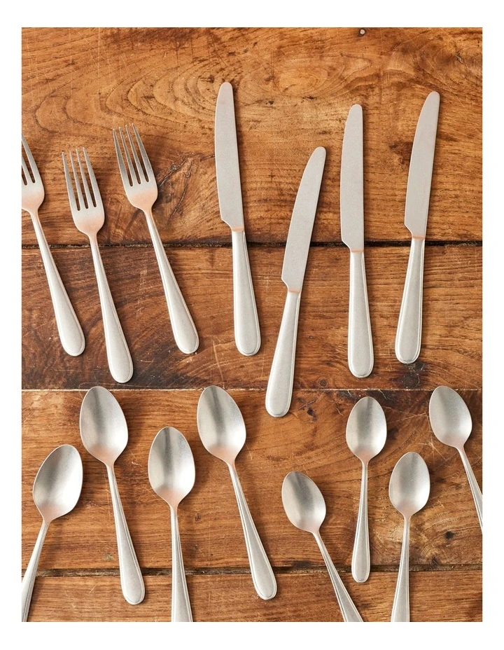 Big Love Classic Cutlery Set 16 Pieces in Silver image 3