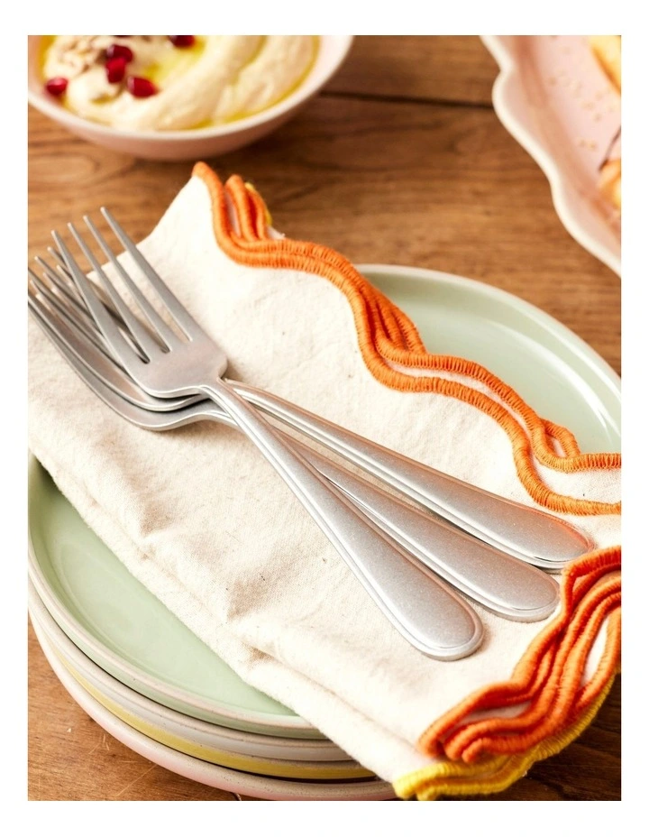 Big Love Classic Cutlery Set 16 Pieces in Silver image 5