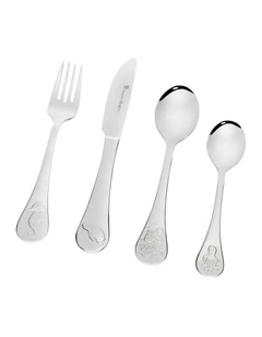 Childrens Sea 4 Pieces Set in Silver