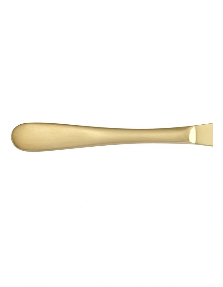 Albany Champagne Gold Dual Finish 18/0 16pc Cutlery Set image 3