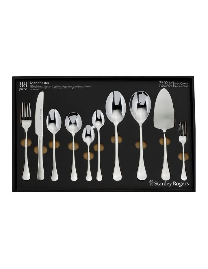 Manchester 18/0 88pc Cutlery Set image 1