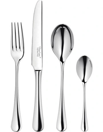 Radford Bright 24 Piece Cutlery Set Gift Boxed in Silver