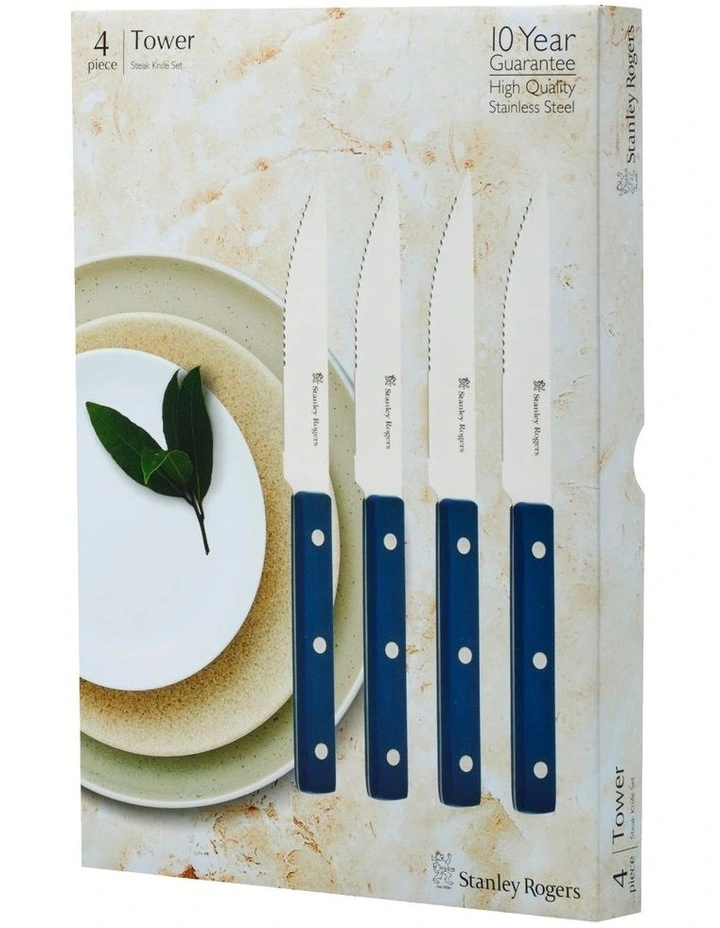 Tower Steak Knives Set 4pc image 4
