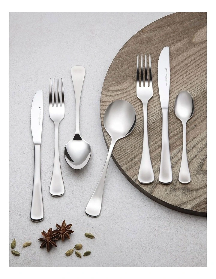 Cosmopolitan Dessert Spoon in Stainless Steel image 2
