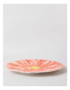 Petals Daisy Platter in Pink