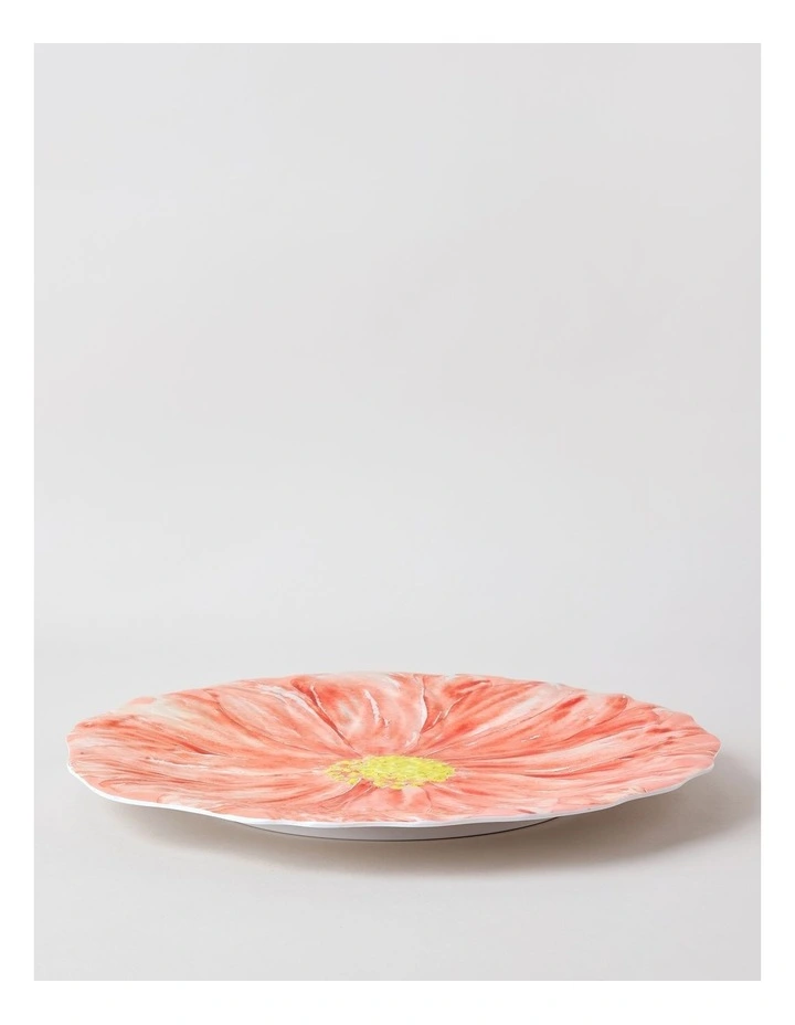Petals Daisy Platter in Pink image 1