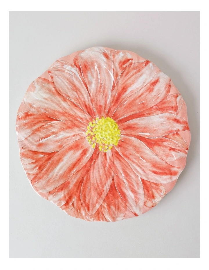 Petals Daisy Platter in Pink image 2