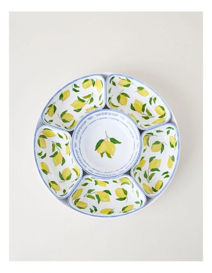 Citrus Chip and Dip Lazy Susan image 4
