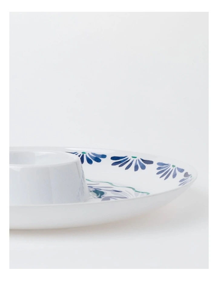 Mediterranean Chip & Dip in Blue image 4