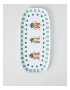 Tropical Picnic Palm Tree Tray