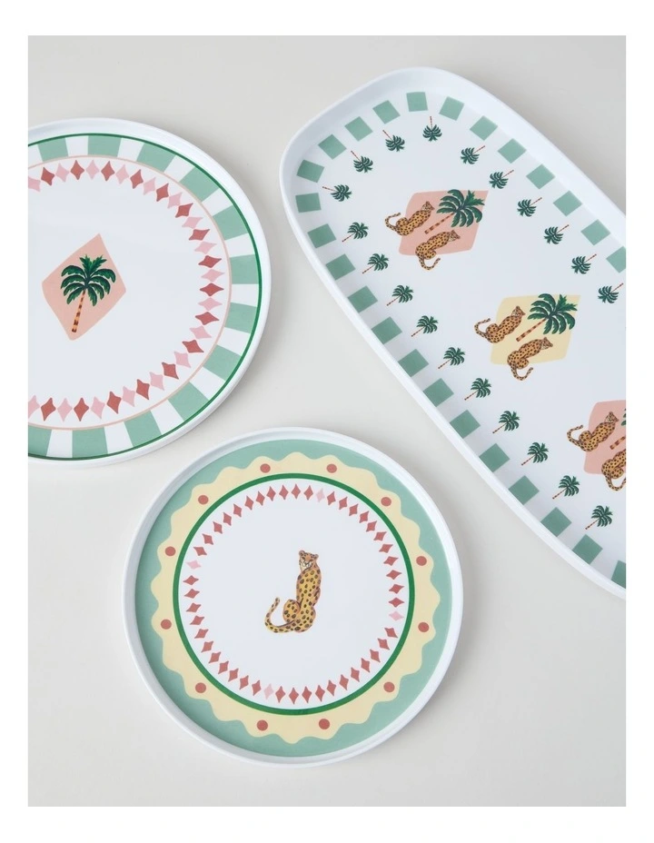 Tropical Picnic Palm Tree Tray image 4