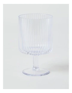 Ribbed Goblet