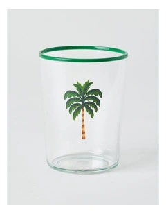 Tropical Picnic Palm Tree Goblet