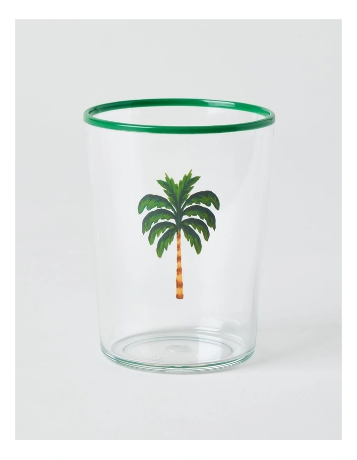 Tropical Picnic Palm Tree Goblet image 1