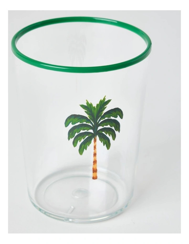 Tropical Picnic Palm Tree Goblet image 2