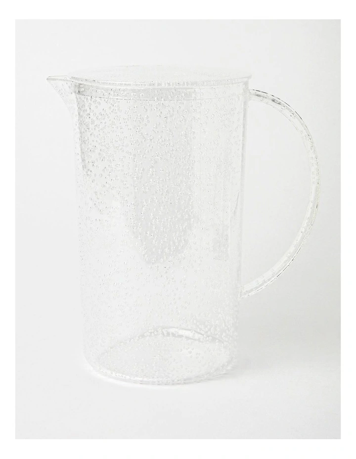 Sealers Cove Pitcher with Lid in Green Bubble image 1