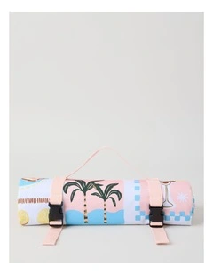 Tropical Palm Picnic Rug