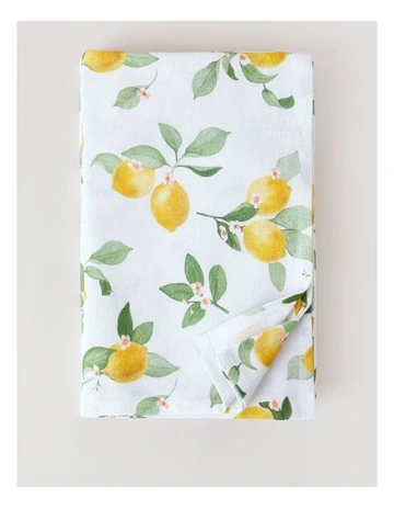 Lemon Tablecloth 150x220cm in Multi