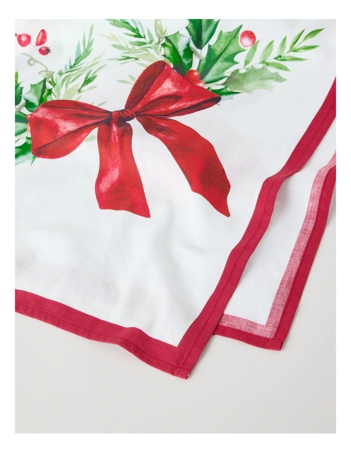 Christmas Bow Tablecloth 150 x 220cm image 4