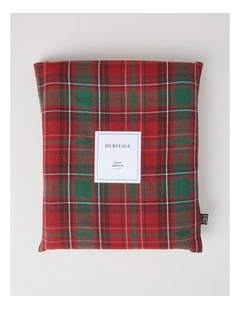 Heirloom Tartan Tablecloth 150 x 220cm in Red and Green