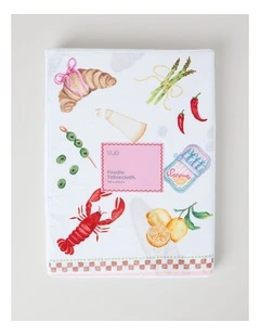 Foodie Tablecloth 150 x 220cm