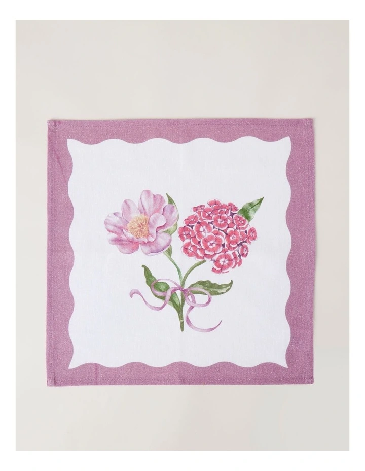 Winter Romance Napkin Set of 4 image 2