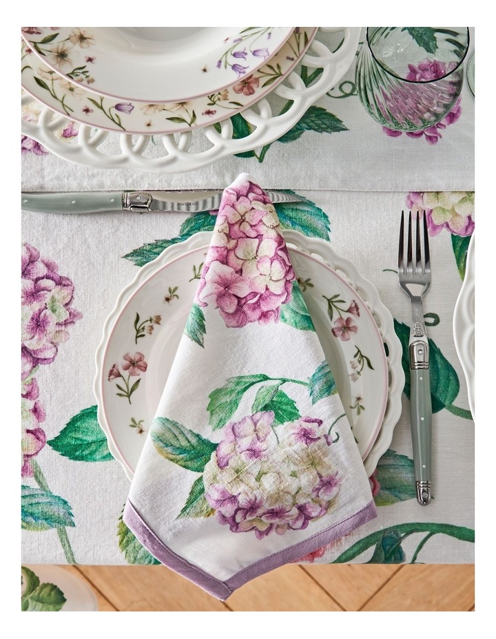 Hydrangeas Napkin Set of 4 40 x 40cm image 1