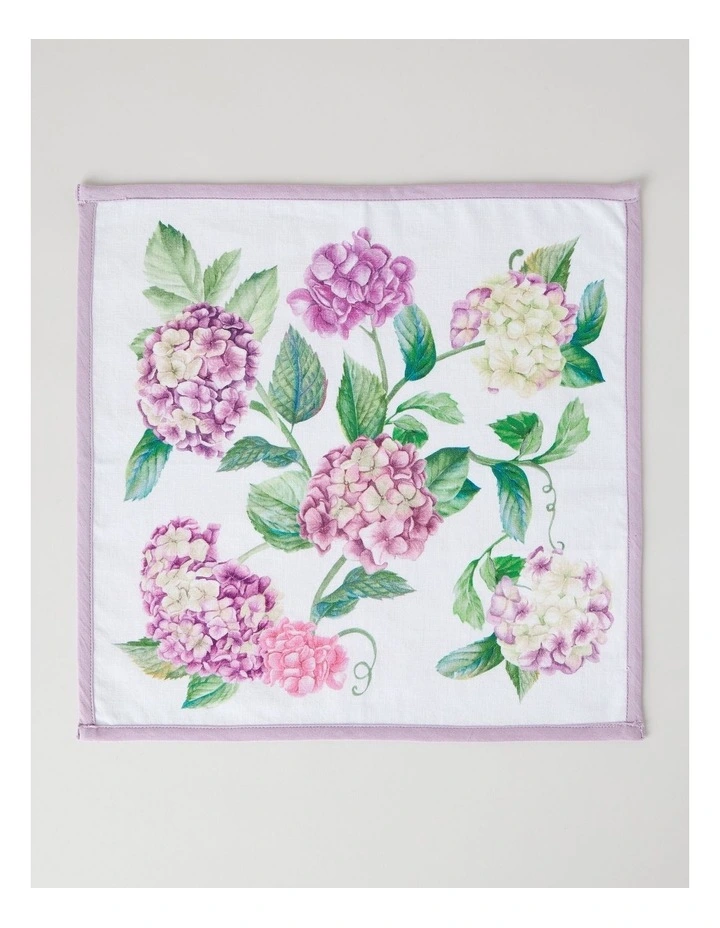 Hydrangeas Napkin Set of 4 40 x 40cm image 4