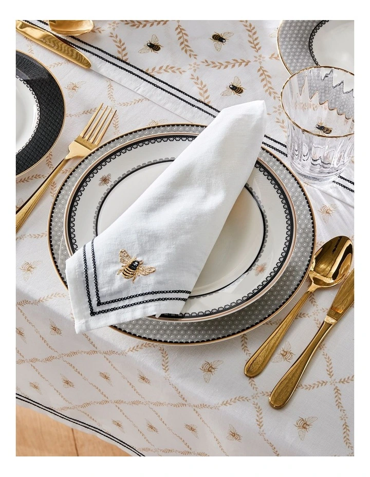 Bee Napkin Set of 4 45 x 45cm image 2