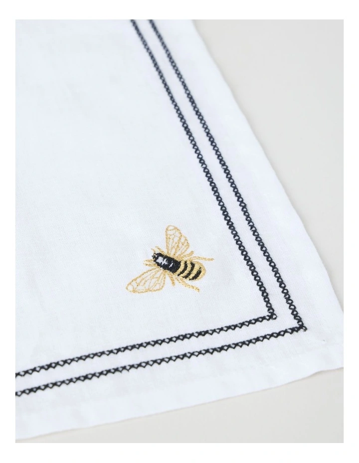 Bee Napkin Set of 4 45 x 45cm image 4