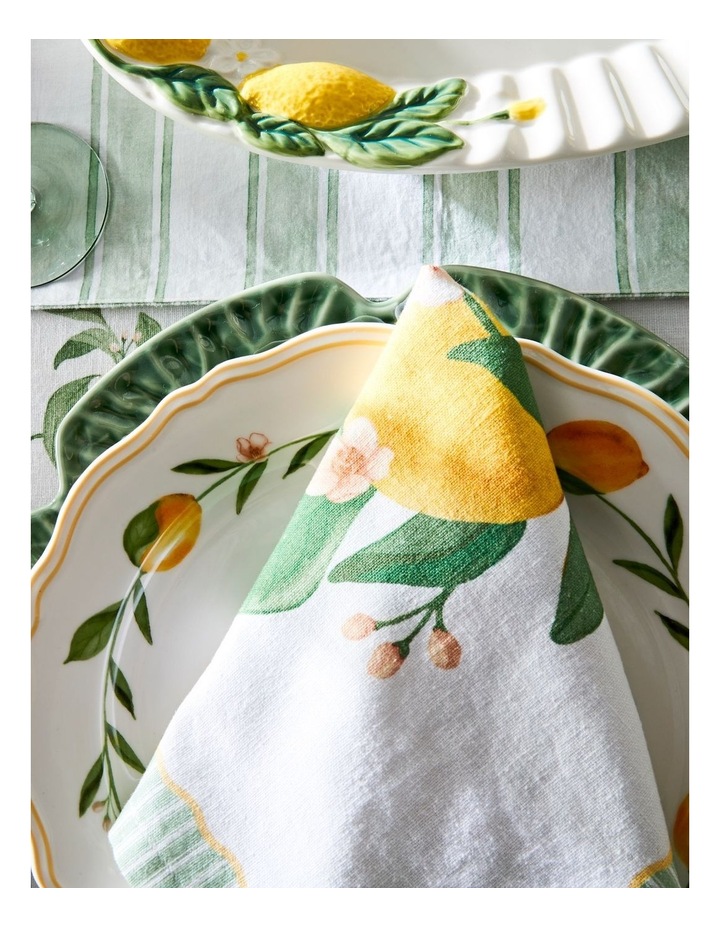 Lemon Napkin Set of 4 40 x 40cm image 1