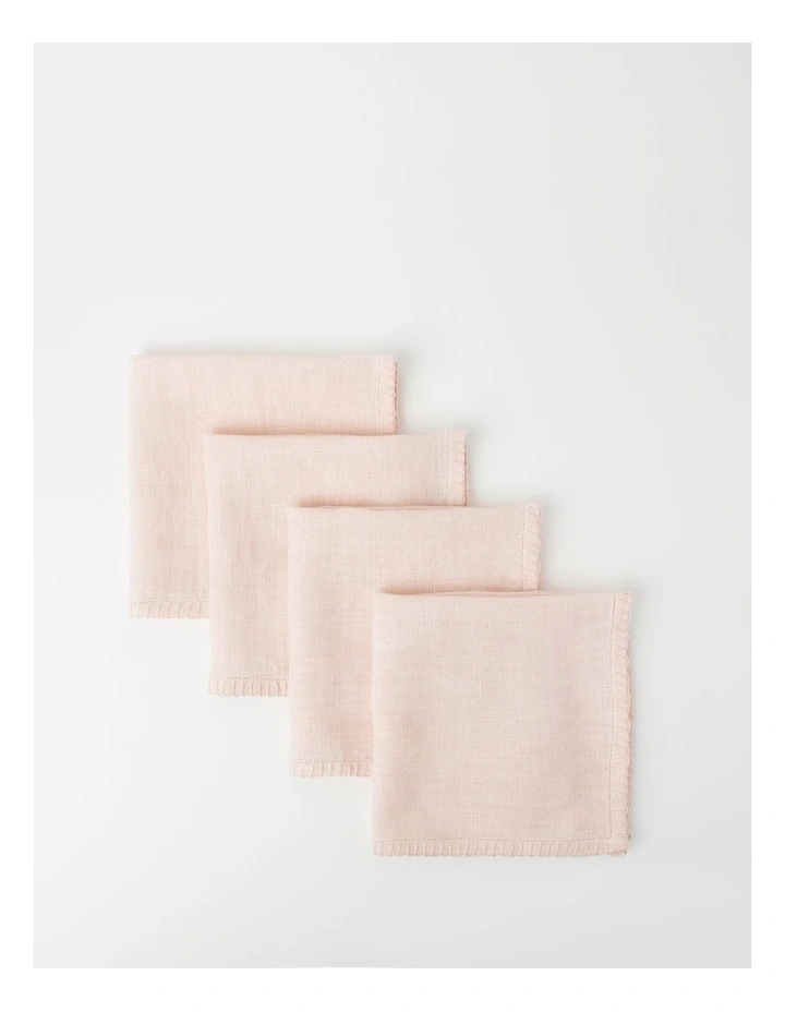 Olivia Napkin 40x40cm in Pink image 2