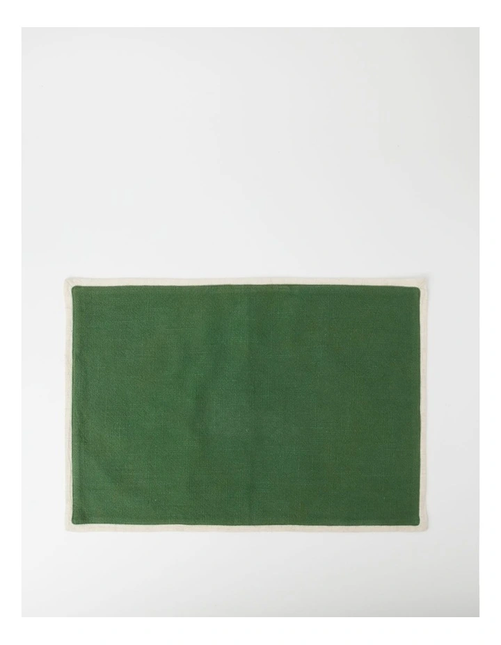Lily of the Valley Placemat 33x48cm in Green image 1