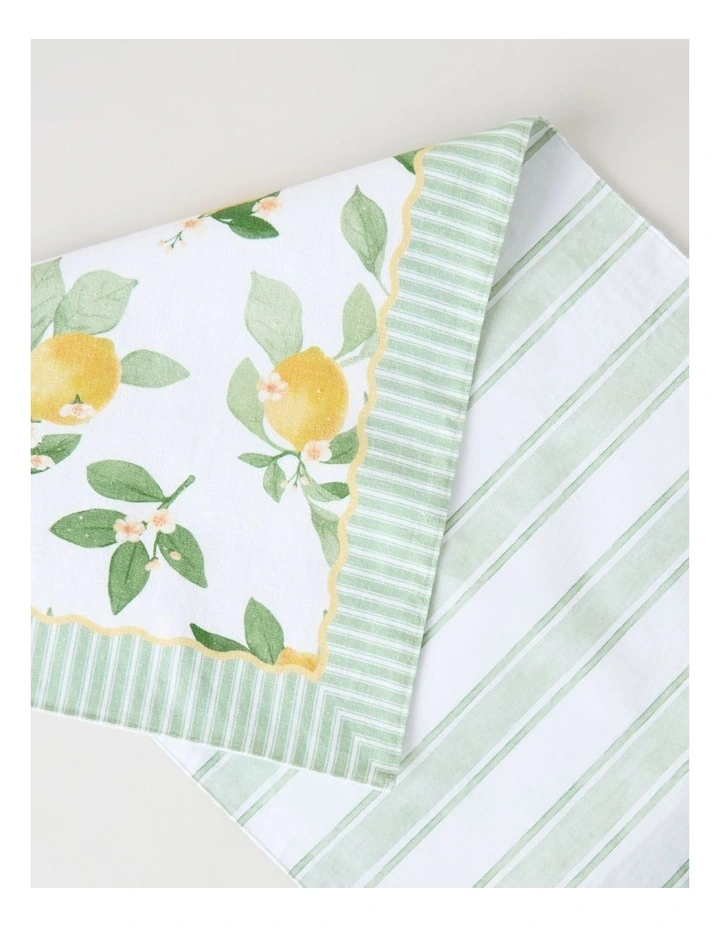 Lemon Table Runner 33 x 180cm image 4