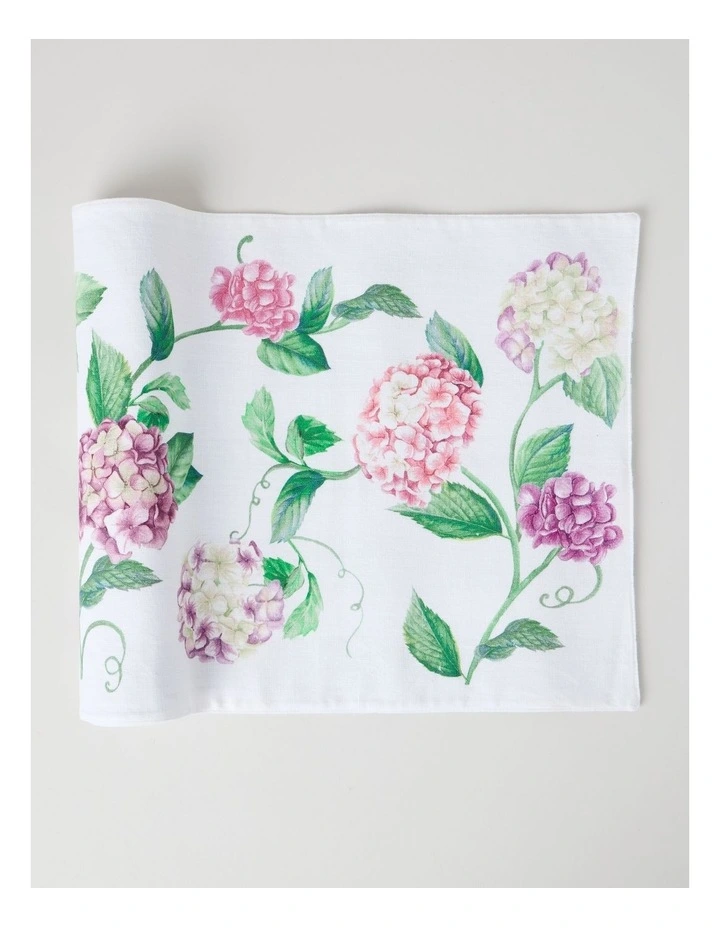 Hydrangeas Runner 33 x 180cm image 3