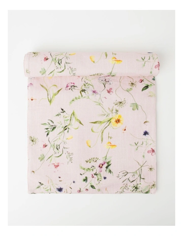 Olivia Runner 33x180cm in Pink image 1