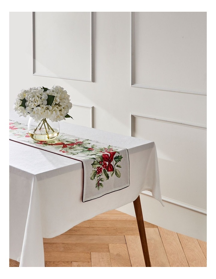 Heirloom Christmas Bow Runner 33 x 180cm image 2