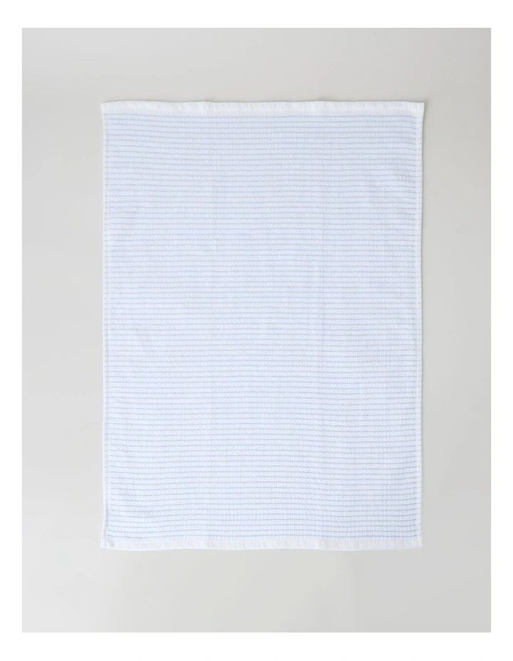Terry Back Tea Towel Set of 4 in Blue image 3