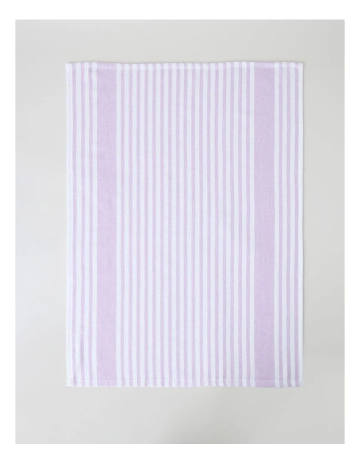 Terry Back Tea Towel Set of 4 Pink image 3