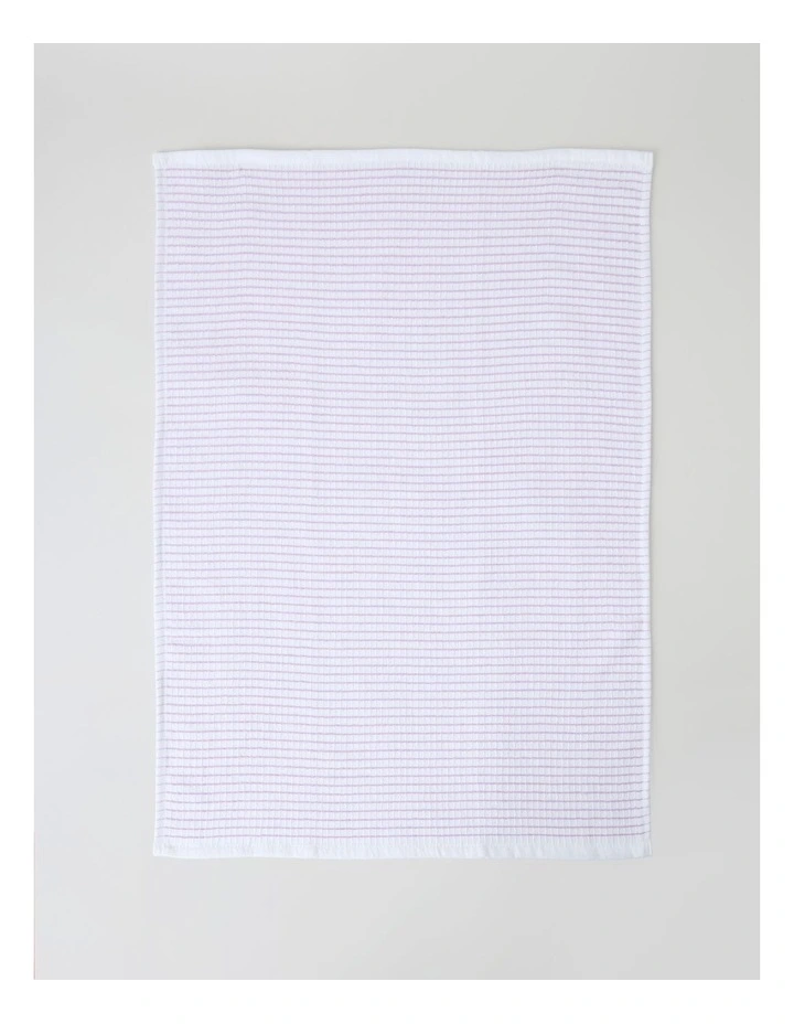 Terry Back Tea Towel Set of 4 Pink image 4