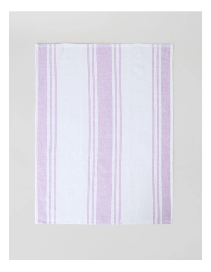 Terry Back Tea Towel Set of 4 Pink image 5