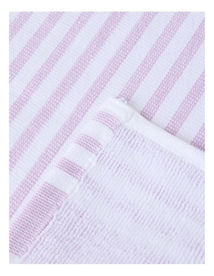 Terry Back Tea Towel Set of 4 Pink image 7