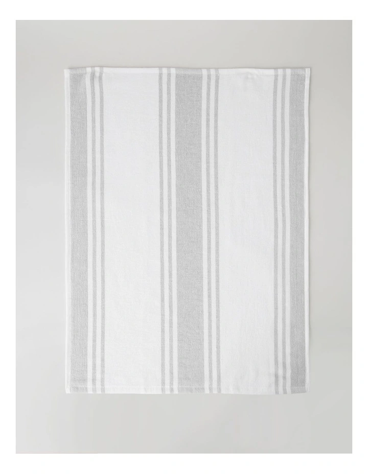 Terry Back Tea Towel Set of 4 Grey image 2