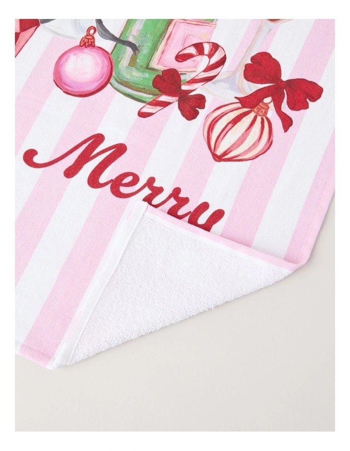 Christmas Chin Chin Tea Towel Set of 2 image 5