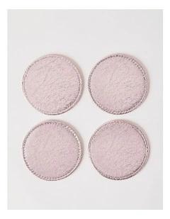 Metallic Coaster Set of 4 in Pink
