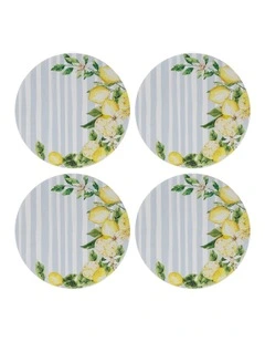 Hardboard Capri Round Coaster 4 Pack in Multi
