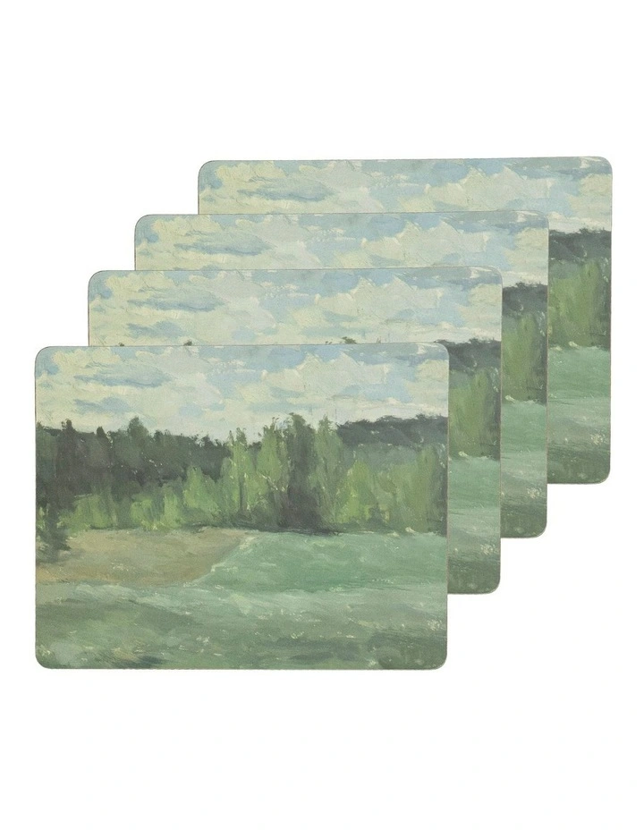 Landscape Hardboard Placemats 4 Pack in Multi image 1