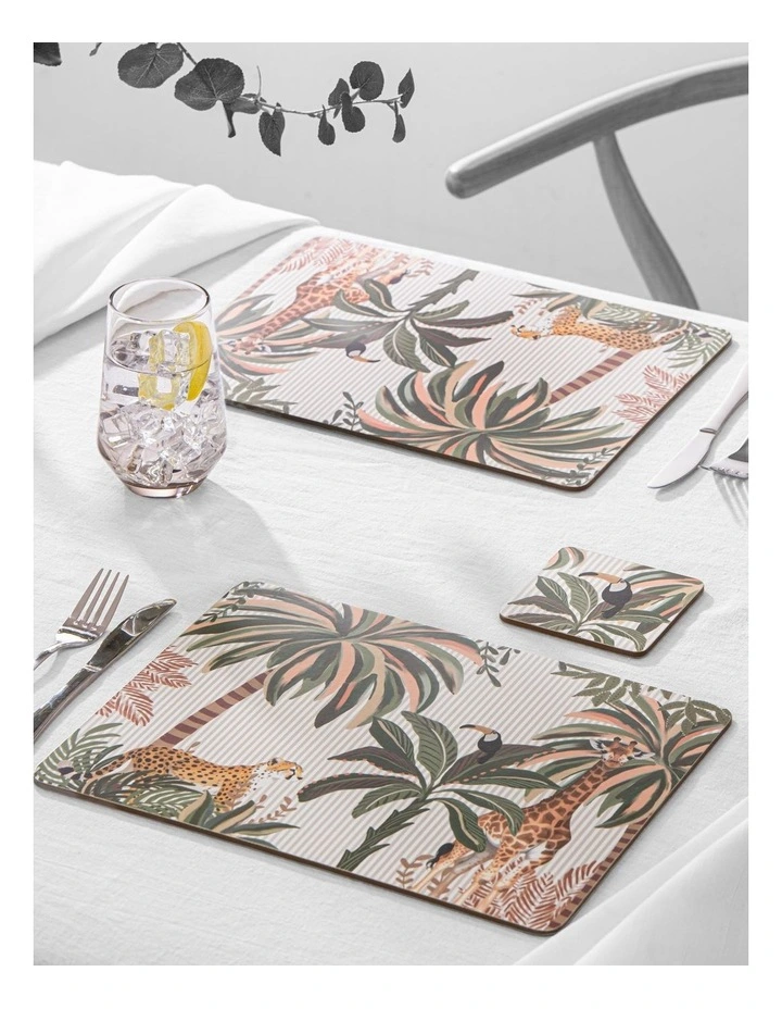 Hardboard Colonial Rectangle 4pk Placemat image 2