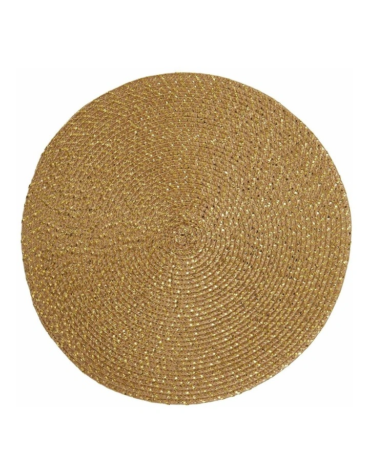 Jay Lurex Weave Placemat Set of 4 in Gold image 2